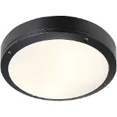 Nordlux Plafonnier Desi 28, noir, Ip44, 2X12W, 77646003