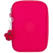 Kipling 100 Pens Pencil Case Rose Homme