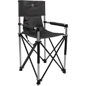 Bo Camp Chaise Haute Pliable Pour Enfants Aluminium Gris