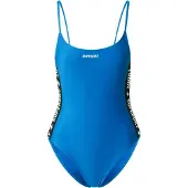 Superdry Code Essential Tape Swimsuit Bleu M Femme