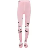 Ewers Collant marron / rose / blanc