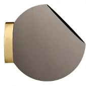 AYTM Pot de fleurs mural Globe Taupe | Gold | Ø21 cm