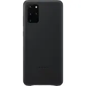 Samsung Galaxy S20 Plus Back Cover Cuir Noir