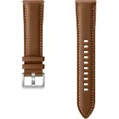 Samsung Bracelet en Cuir Brun 20 mm