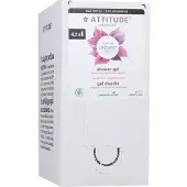 ATTITUDE Gel douche , EWG Vérifié, Testé dermatologiquement, Végétal et minéral, Thé blanc, Recharges