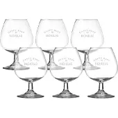 Yoursurprise Verre à cognac personnalisé (6 pièces)