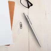Parker Stylo à bille personnalisé Jotter - Gaucher (argent)