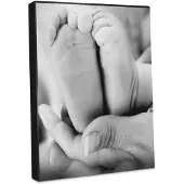 ChromaLuxe - Tableau photo en bois - Vertical - 30 x 40 cm