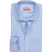 MARVELIS Homme Marvelis Modern Fit Chemise bleu, Unicolore