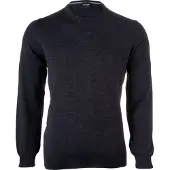 Olymp Pull Col O Wool Anthracite