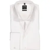 Olymp Chemise Luxor Poignet Mousquetaire Blanc