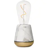 HUMBLE Lampe de table rechargeable One White Marble