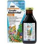 Floradix Kindervital multi vitamines fruitées spécial enfants formule 250 ml