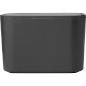 Brabantia MindSet Poubelle de salle de bain - Gris foncé