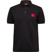 HUGO T-Shirt 'Dereso' rouge / noir