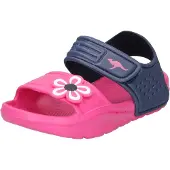 Kangaroos Sandales bleu nuit / rose