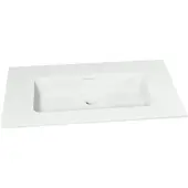 Storke Mata vasque simple Solid Surface mat 80 x 46 cm
