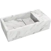 Balmani Mood lave-mains 36 x 18 cm Marbre Carrara