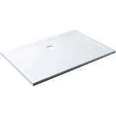 Luca Varess Soft receveur de douche 120 x 100 cm acrylique blanc brillant
