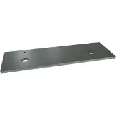 Balmani Rock tablette double pour trois meubles sous-lavabo granite aiguisé 180 x 55 cm