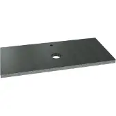 Balmani Rock tablette simple granite aiguisé 120 x 55 cm