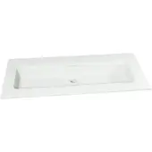 Storke Mata vasque simple Solid Surface mat 100 x 46 cm