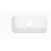 Storke Fina lave-mains 40 x 22 cm Mat Wit Solid Surface