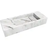 Balmani Mood lave-mains 55 x 20 cm Marbre Carrara