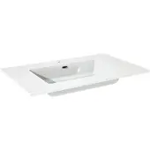 Storke Diva vasque simple marbre composite brillant 85 x 52 cm