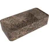 Balmani Fara lave-mains 42 x 22 cm Marbre Dark Emperador