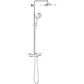 GROHE Système de douche Rainshower SmartActive 310 avec mitigeur thermostatique, montage mural, EcoJoy, 26648000