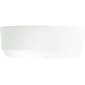 Luca Varess Perla vasque à poser porcelaine blanc mat rond Ø 34 cm