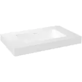 Storke Mata High vasque simple Solid Surface mat 85 x 52 cm