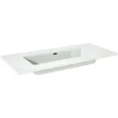 Storke Diva vasque simple marbre composite brillant 100 x 46 cm