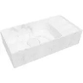 Balmani Dama lave-mains 42 x 21 cm Marbre Carrara