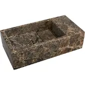 Balmani Mood lave-mains 36 x 18 cm marbre Dark Emperador