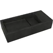 Balmani Mood lave-mains 45 x 20 cm granite aiguisé