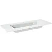 Storke Diva vasque simple marbre composite brillant 100 x 40 cm