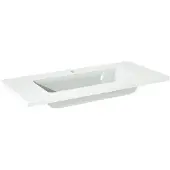 Storke Diva vasque simple marbre composite brillant 80 x 40 cm