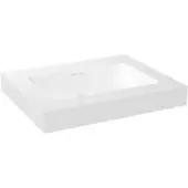 Storke Mata High vasque simple Solid Surface mat 65 x 52 cm