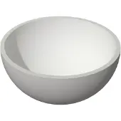 Balmani Jazz vasque à poser Solid Surface mat rond Ø 22 cm