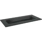 Balmani Tablo Arcato lavabo simple pour 2 trous de robinet granite aiguisé 120 x 55 cm