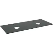 Balmani Facetta tablette double granite aiguisé 135 x 55 cm