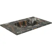 Balmani Tablo Arcato vasque simple marbre Portoro Gold 90 x 55 cm