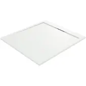 Balmani Andes receveur de douche 100 x 100 cm Solid Surface blanc mat
