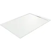 Balmani Andes receveur de douche 140 x 100 cm Solid Surface blanc mat