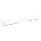 Storke Mata double vasque solid surface mat 165 x 52 cm