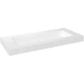 Storke Mata High vasque simple Solid Surface mat 120 x 52 cm