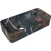 Balmani Fara lave-mains 45 x 22 cm marbre Portoro Gold