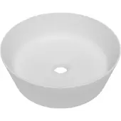 Storke Cona vasque à poser Solid Surface mat rond Ø 36 cm